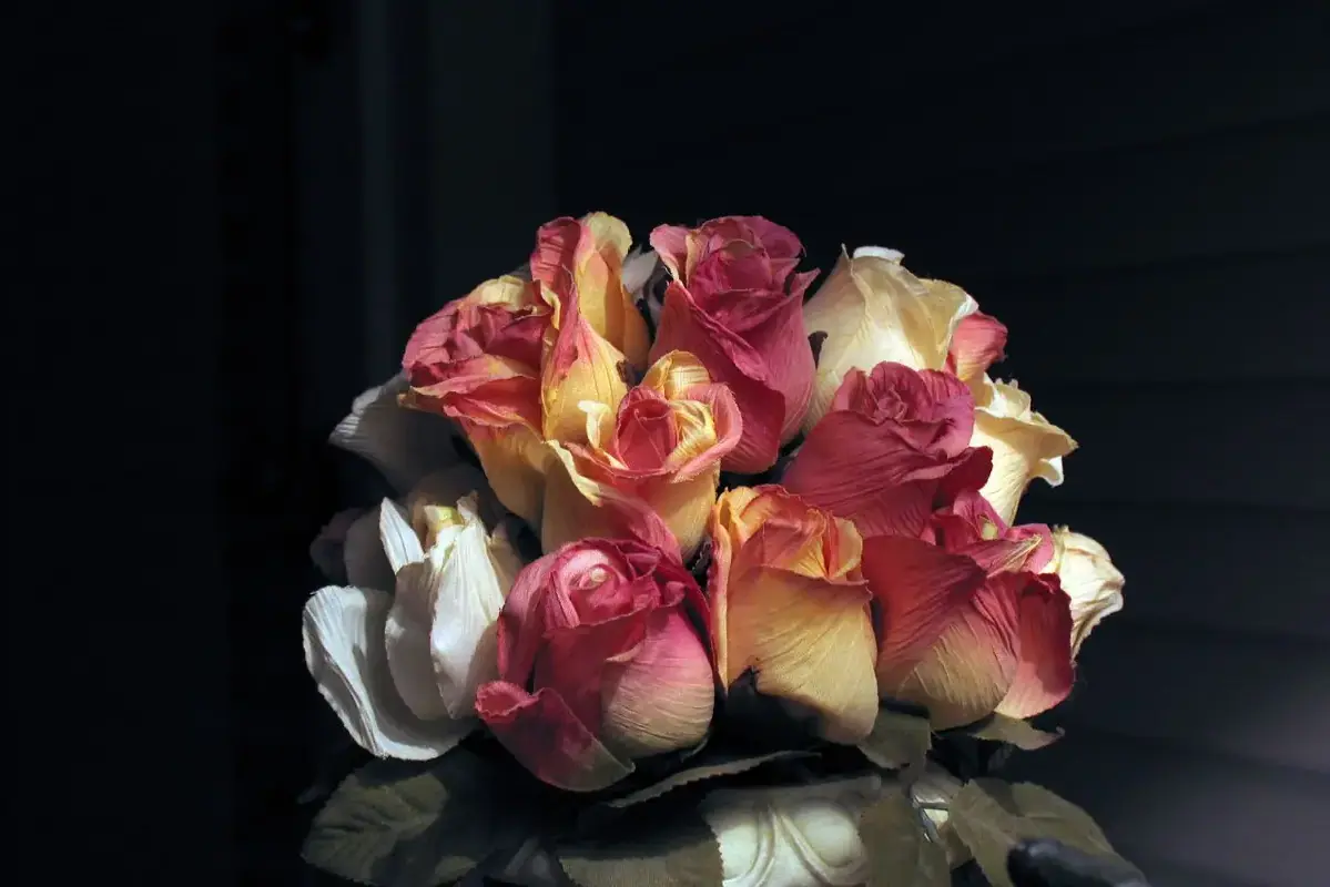 How to Choose One Focal Flower for a Mixed Bouquet shown in a clean flower-care setup