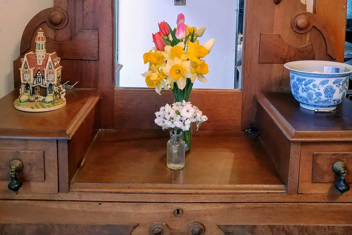 How to Dry Flowers With Salt as a Desiccant shown in a clean flower-care setup