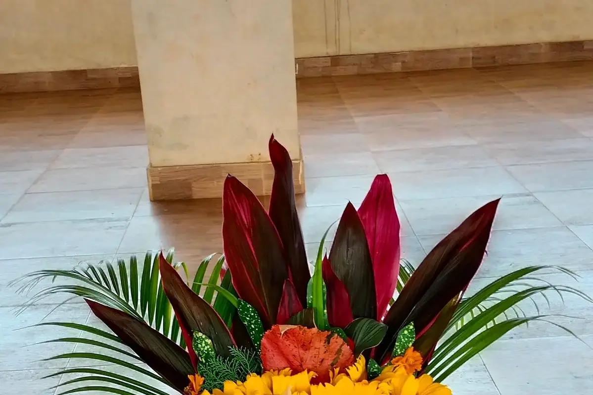 Why Does Vase Water Smell Sweet or Fermented shown in a clean flower-care setup